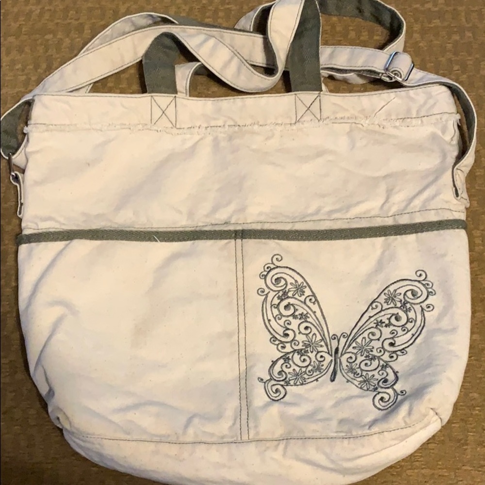 Thirty-One Retro metro fold-over, cross body tote